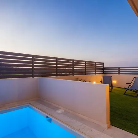 Villa New Modern With Private Pools And Walking Distance To Pánormos